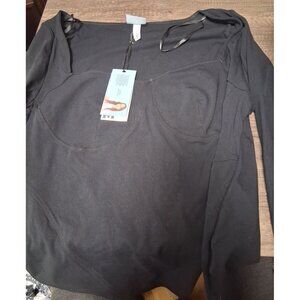 NWT Future Collective Reese Blutstein Long Sleeve T-Shirt Size 2XL Black